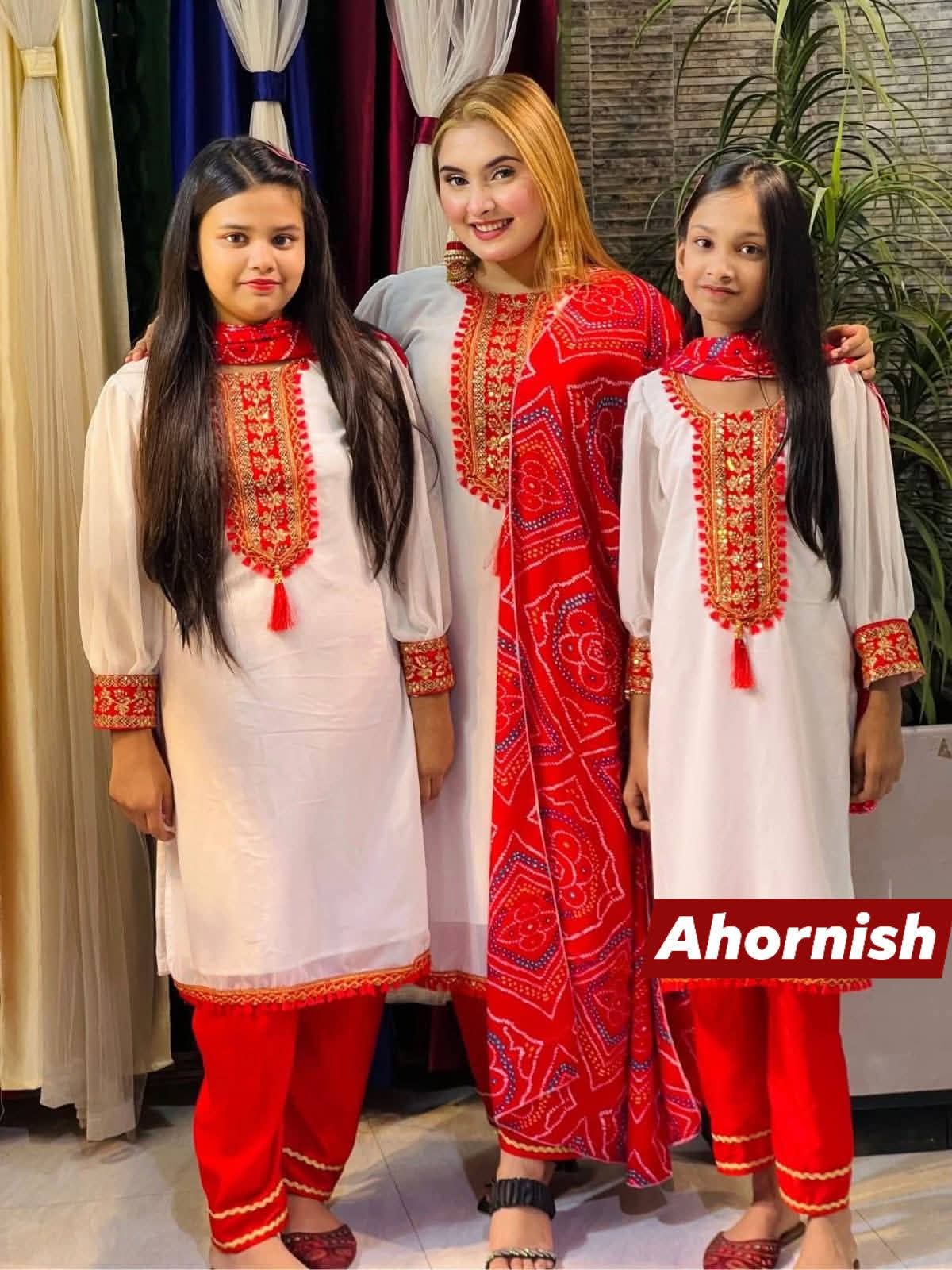 Gorgeous Chunri Boutique Three-piece